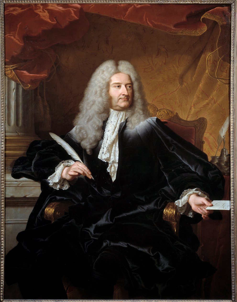 Portrait de Louis Germain de Chauvelin (1685-1762), marquis de Grosbois, secrétaire d