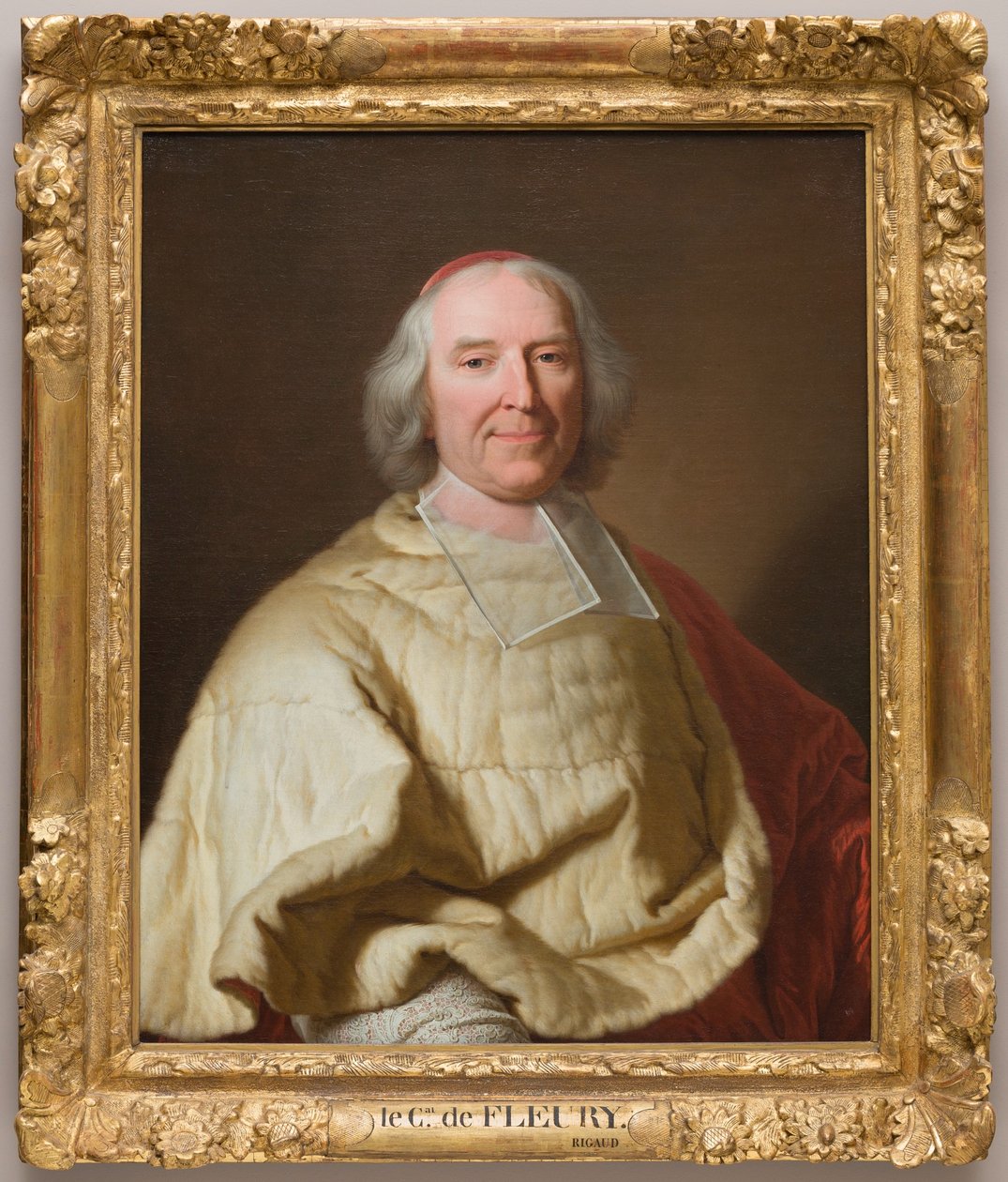 Cardinal Andre Hercule de Fleury 1653-1743 - Hyacinthe Rigaud