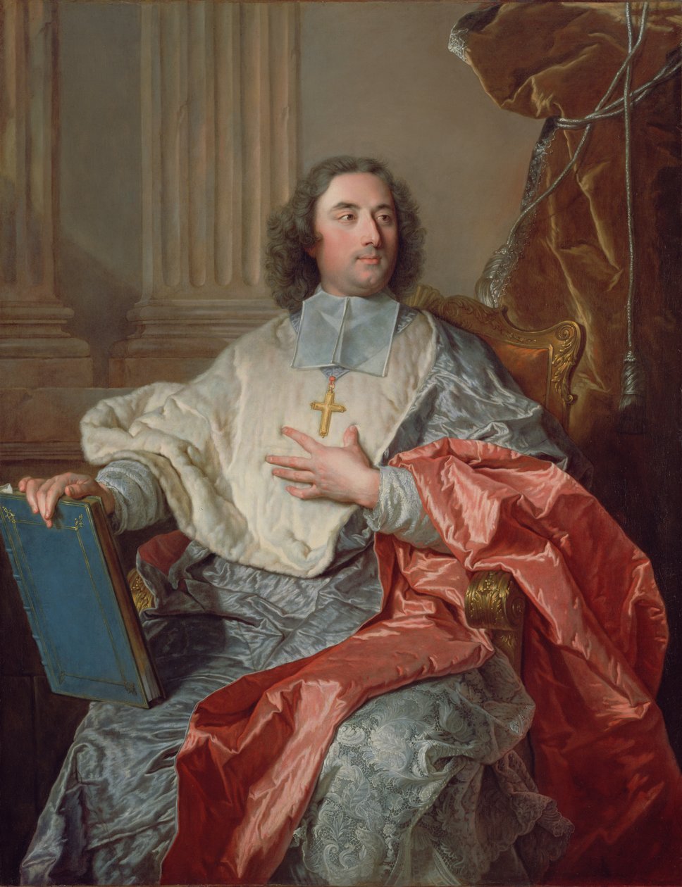 Charles de Saint-Albin, archevêque de Cambrai - Hyacinthe Rigaud
