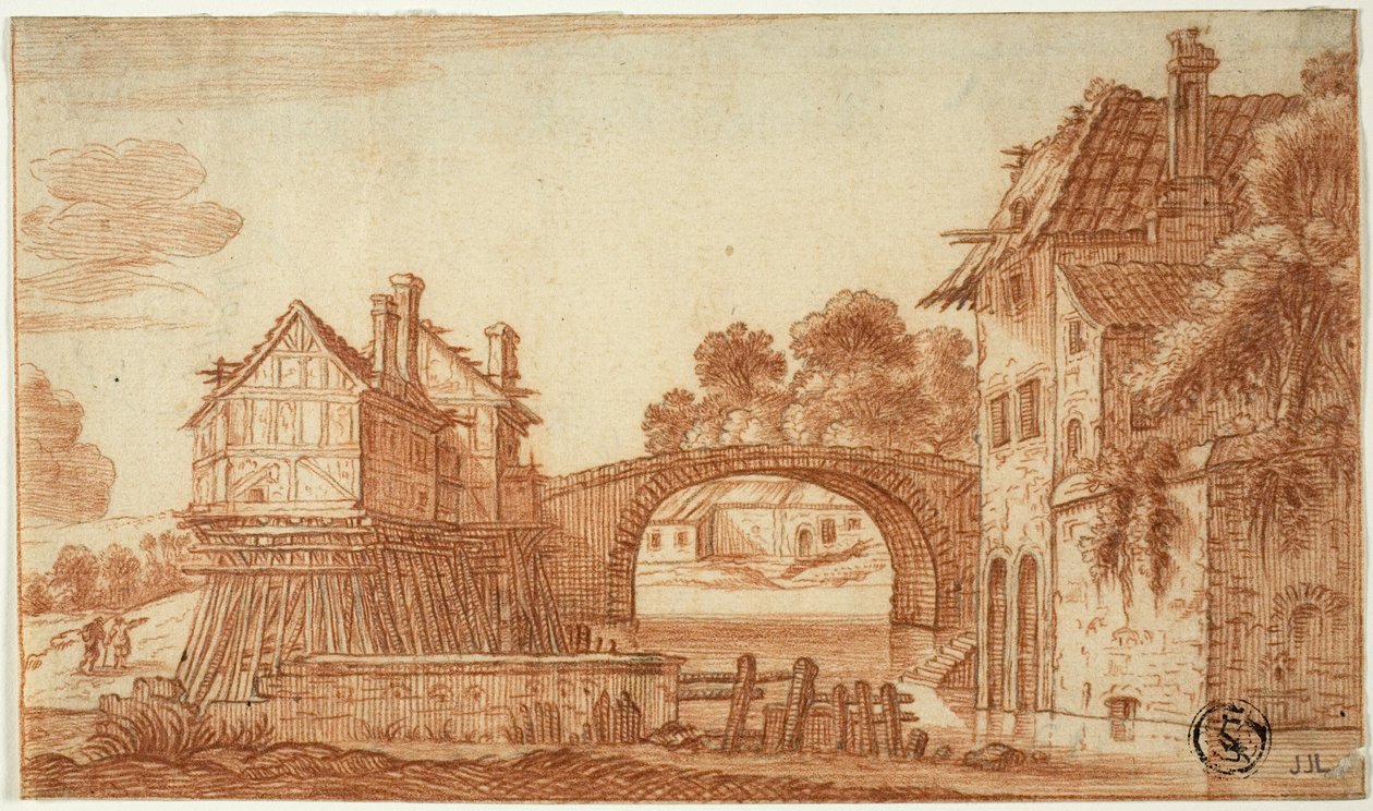 Maisons anciennes sur le canal - I Jan van de Velde