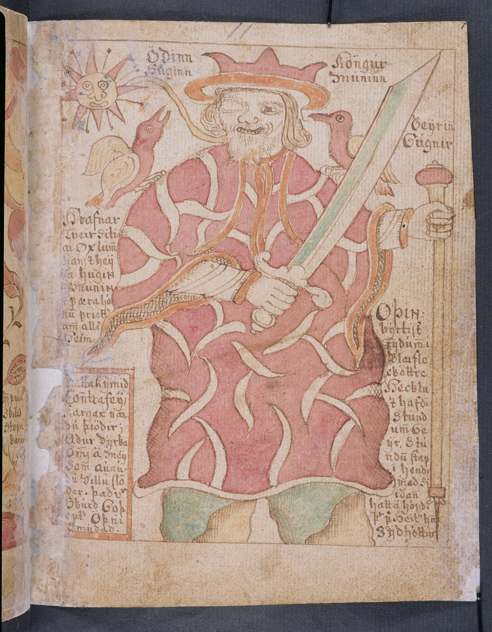 Odin, de Melsteds Edda - Icelandic School
