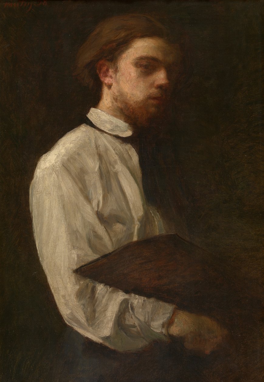 Autoportrait - Ignace Henri Jean Fantin Latour