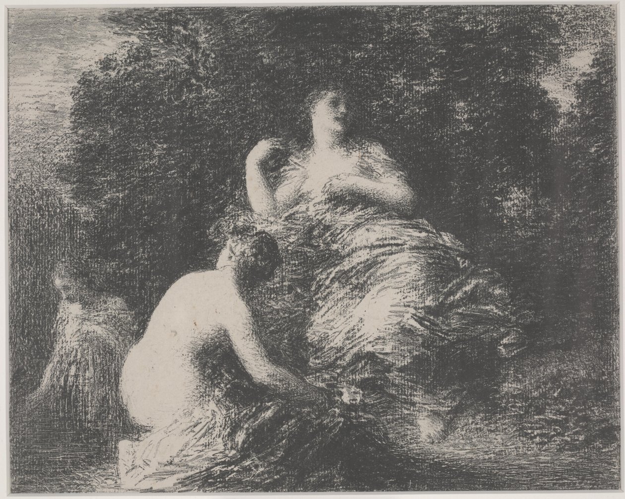 Les Baigneuses - Ignace Henri Jean Fantin Latour