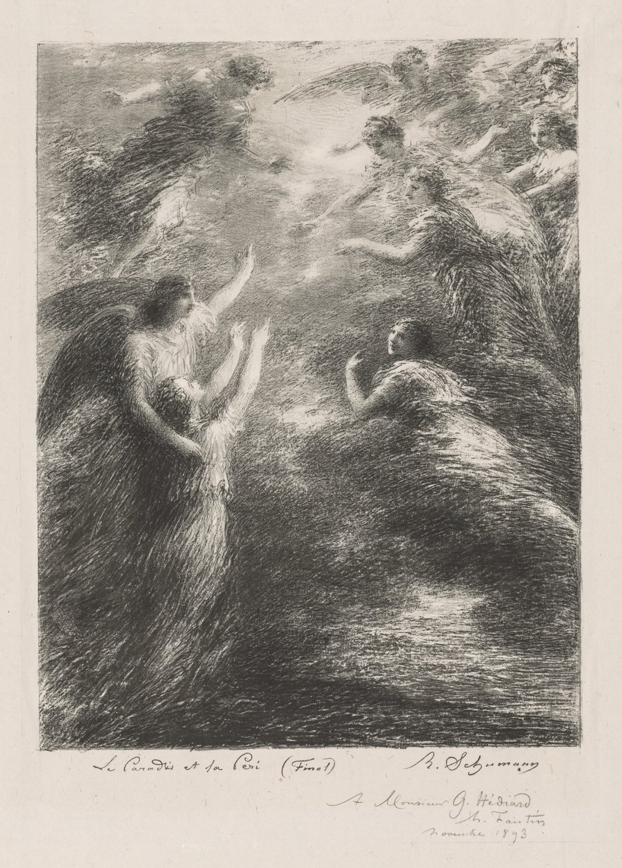Le Paradis et la Péri, 1893 - Ignace Henri Jean Fantin Latour