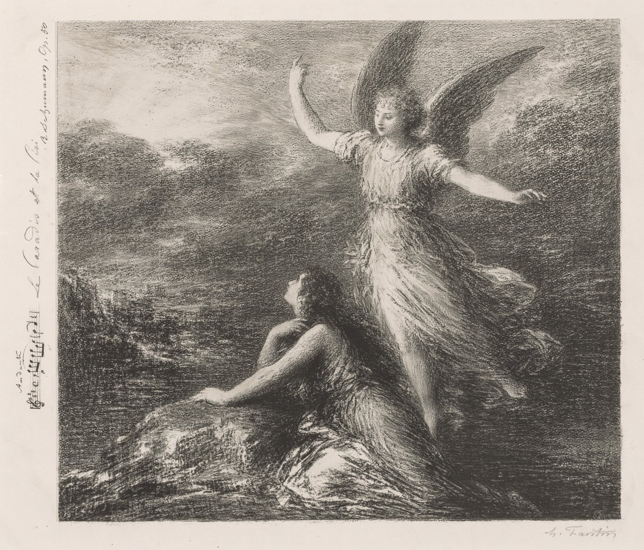 Le Paradis et la Péri - Ignace Henri Jean Fantin Latour