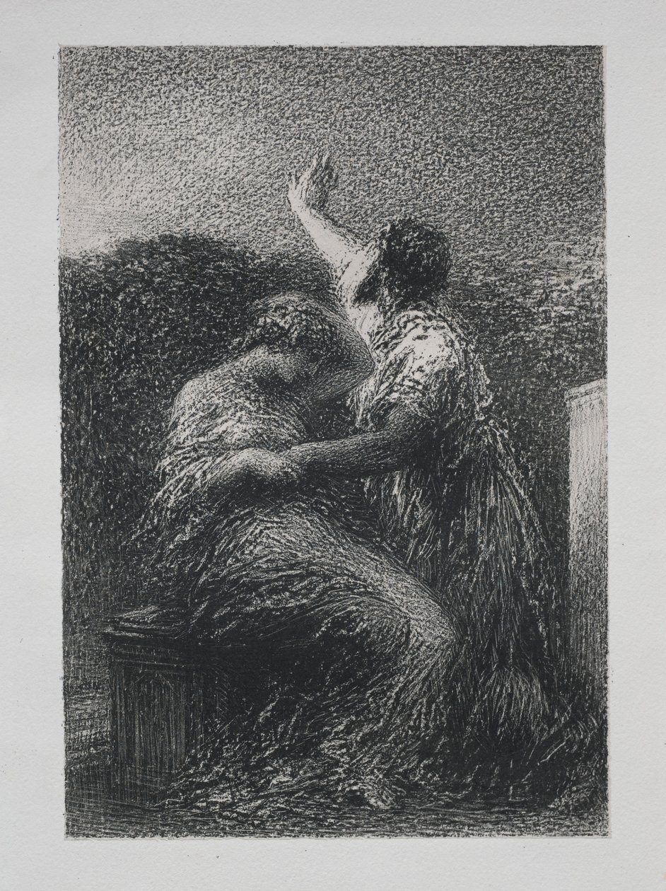 Le mage Baltazar et Fatime, 1891 - Ignace Henri Jean Fantin Latour