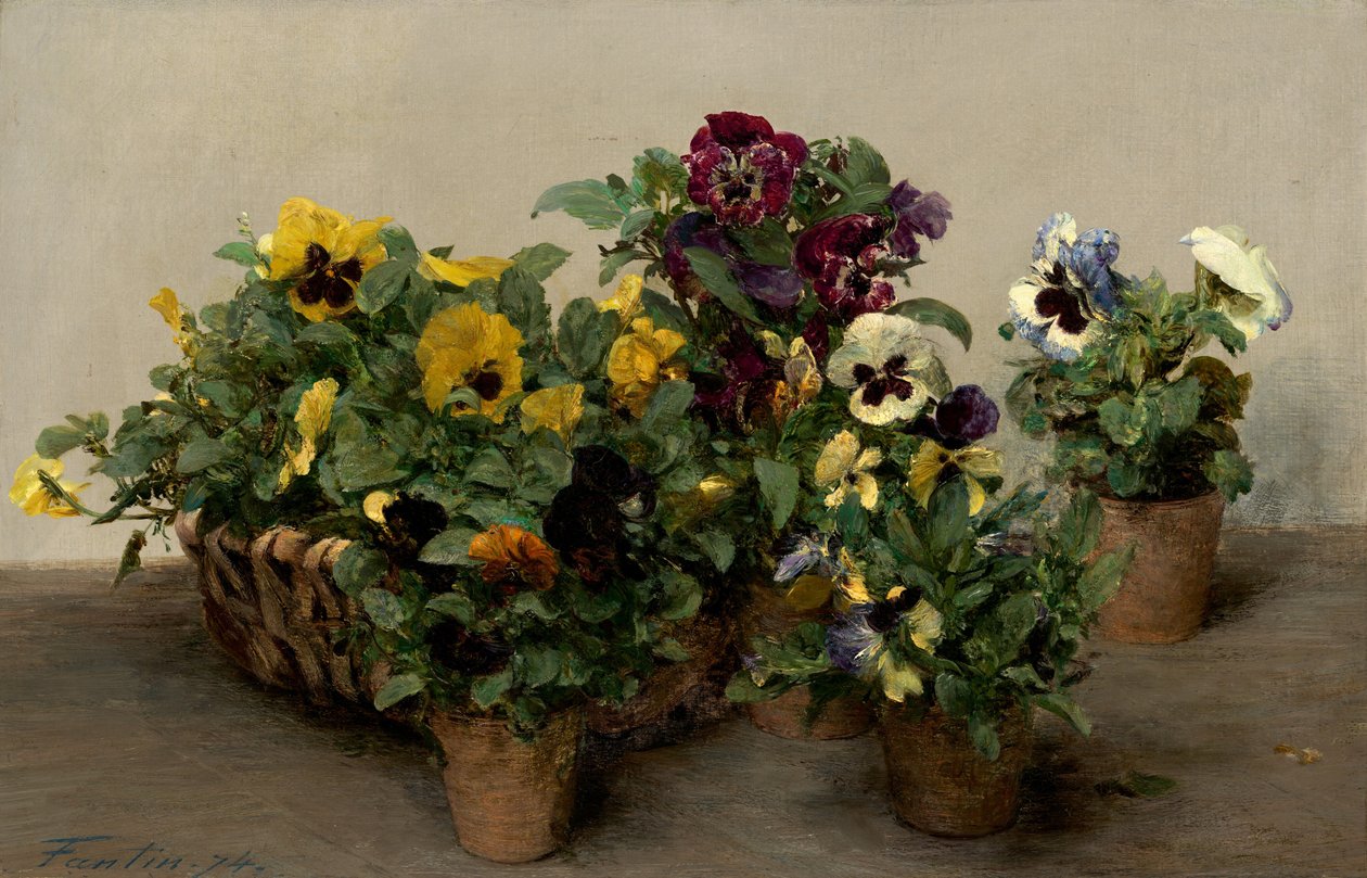 Pensées - Ignace Henri Jean Fantin Latour