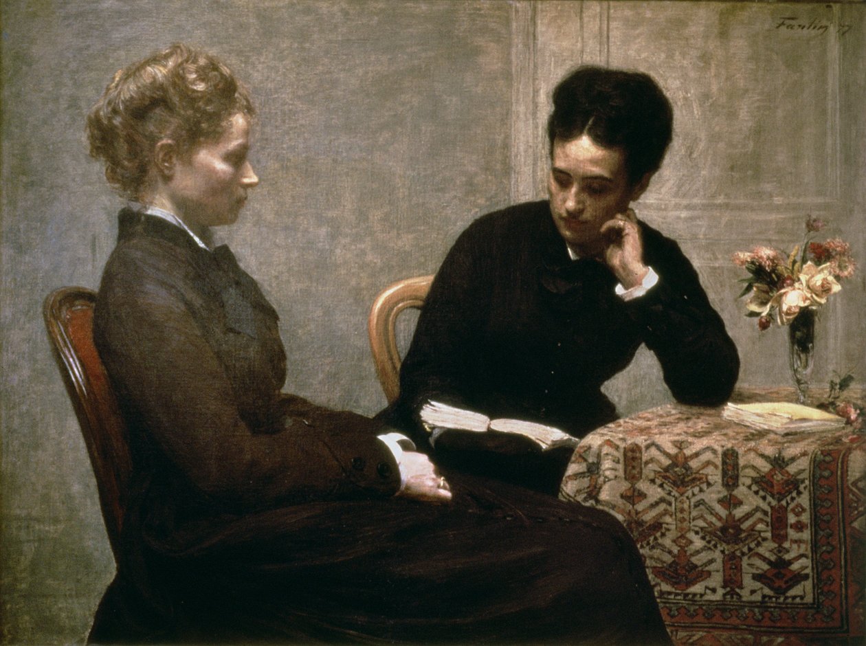 Lecture - Ignace Henri Jean Fantin-Latour