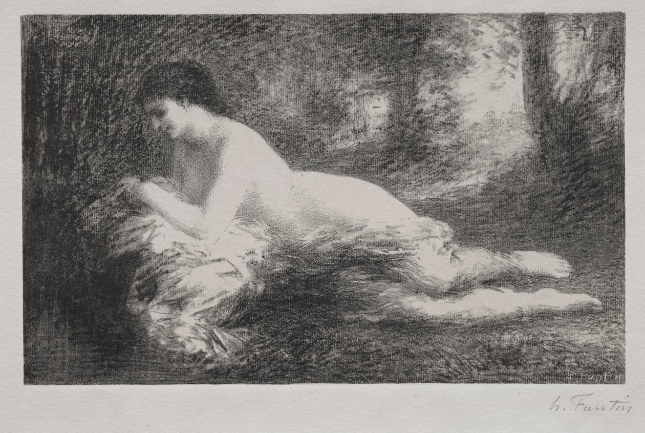 Rêverie - Ignace Henri Jean Fantin Latour