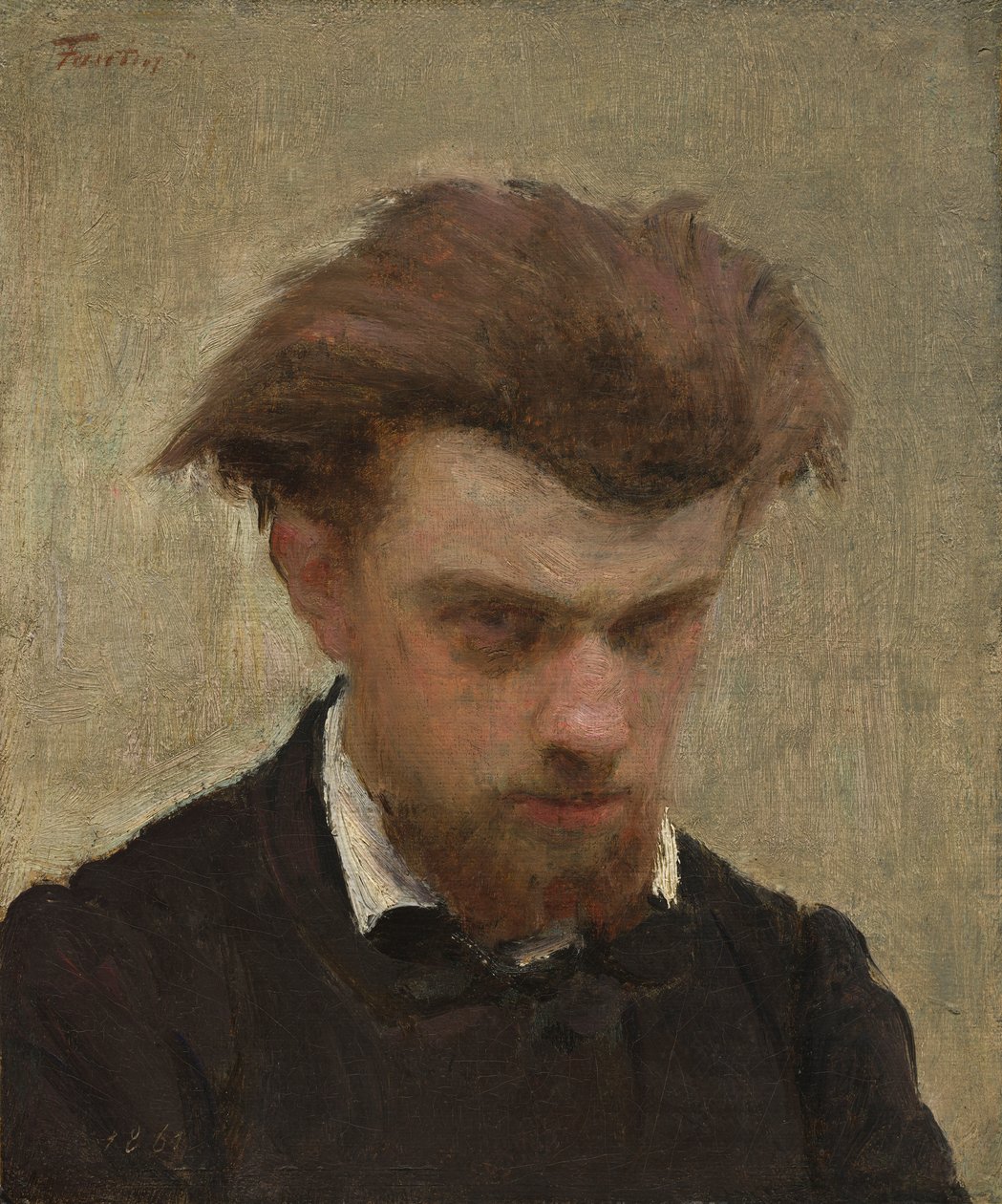 Autoportrait - Ignace Henri Jean Fantin-Latour