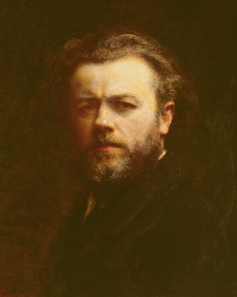 Autoportrait, 1883 - Ignace Henri Jean Fantin Latour