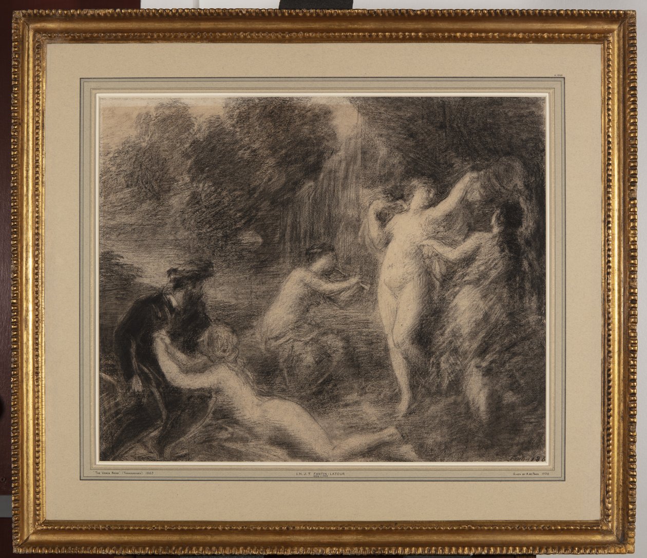 Tannhäuser au Venusberg - Ignace Henri Jean Fantin Latour