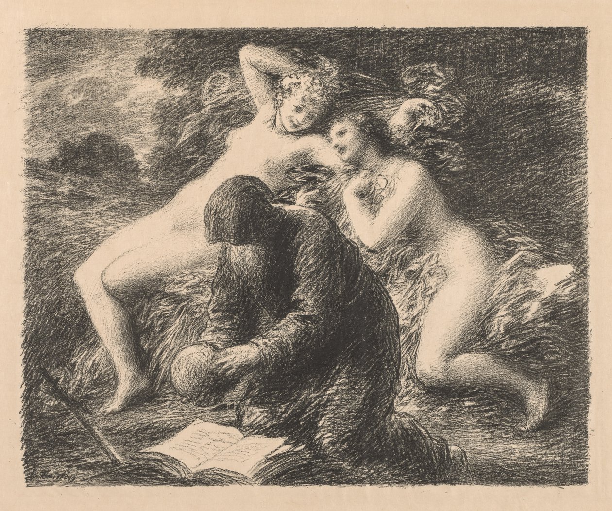 La Tentation de Saint Antoine, 1893 - Ignace Henri Jean Fantin Latour