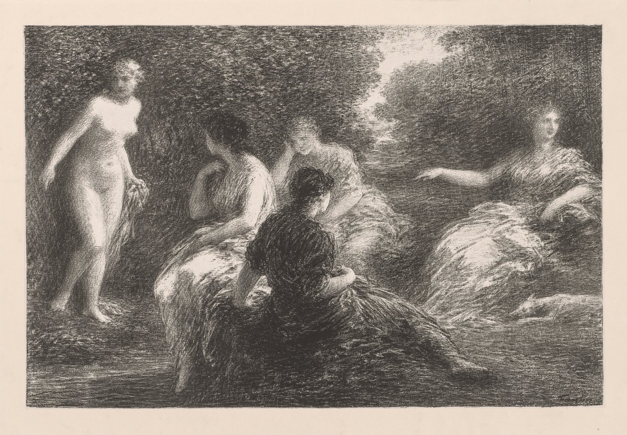 Les Baigneuses, 1896 - Ignace Henri Jean Fantin Latour