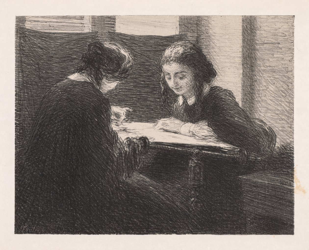 Les Brodeuses, 1898 - Ignace Henri Jean Fantin Latour