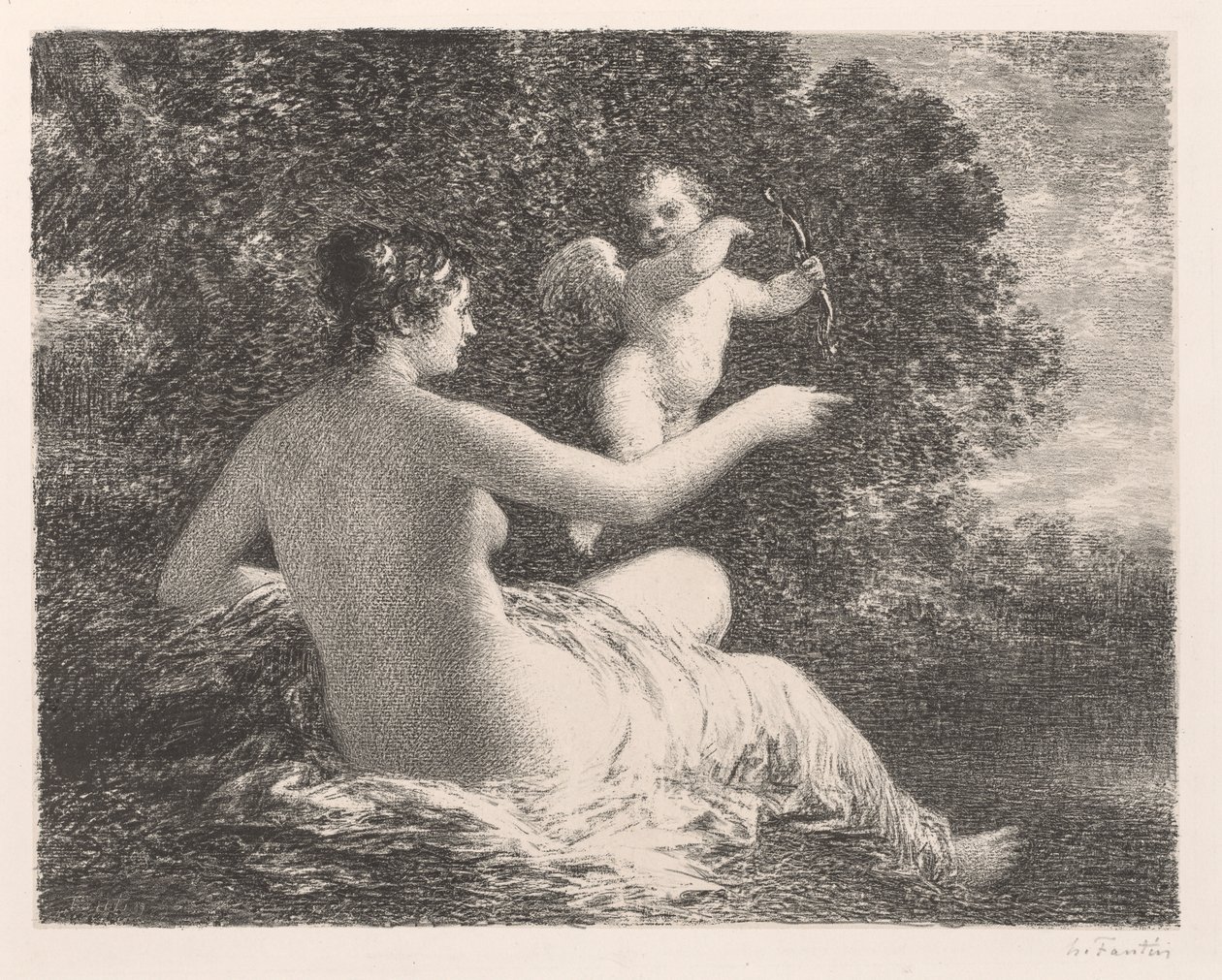 Vénus et Cupidon, 1896 - Ignace Henri Jean Fantin Latour