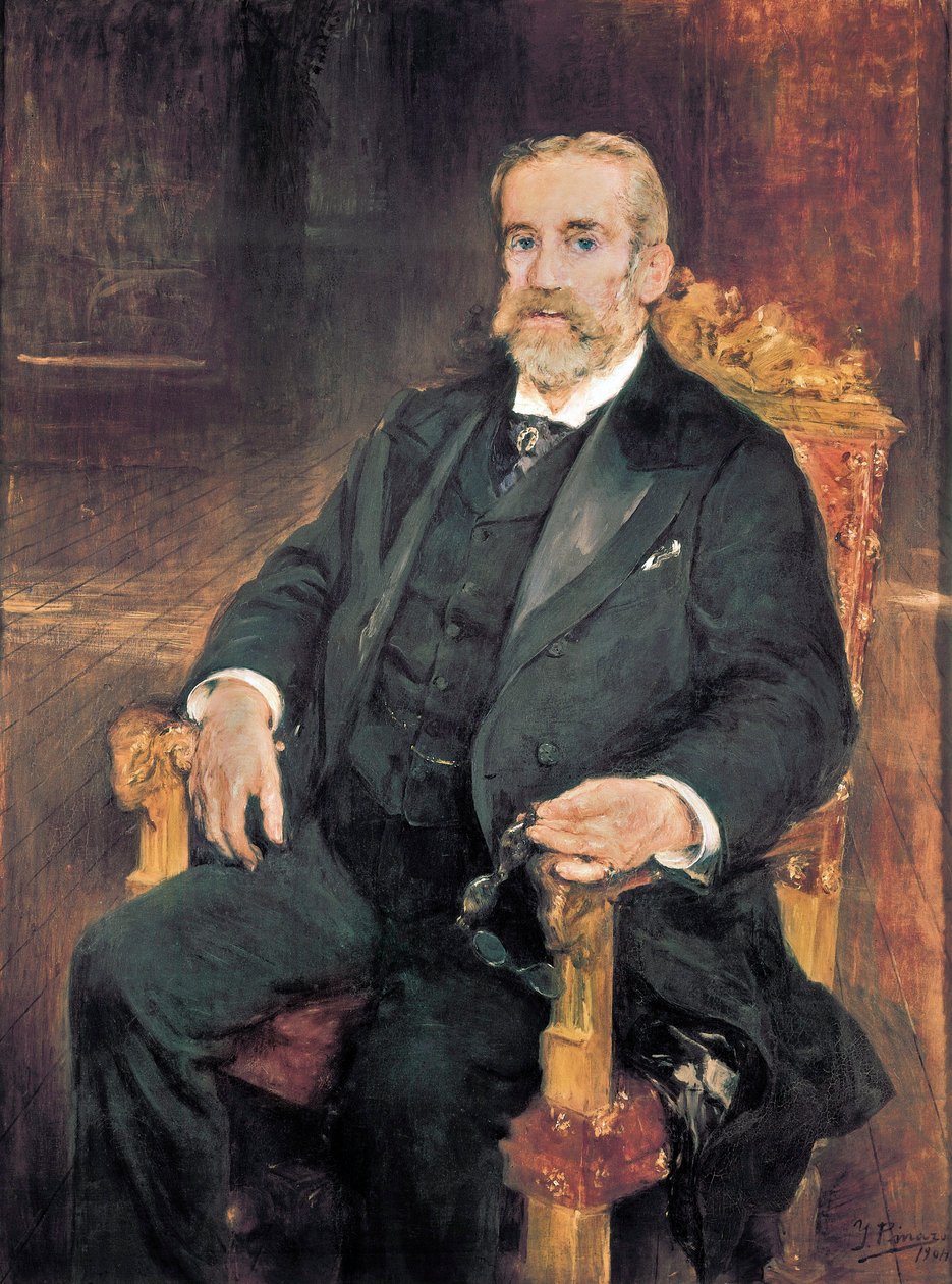 Portrait de Francisco Romero Robledo (1838-1906), homme politique espagnol - Ignacio Pinazo Camarlech