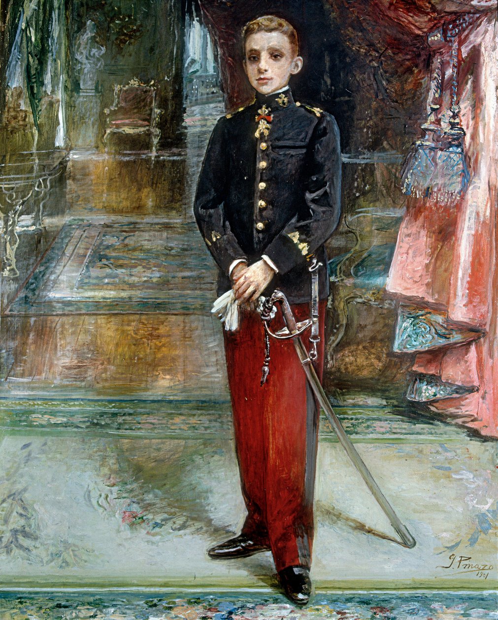 Portrait du roi Alphonse XIII d