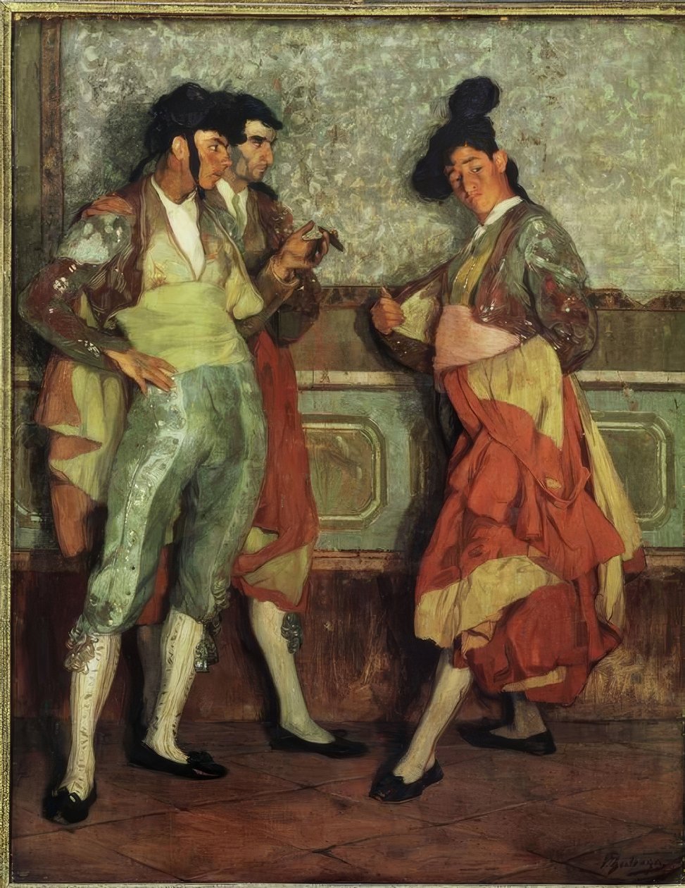 Ignacio Zuloaga / Jeunes toreros de village, 1906, 197 × 154 cm - Ignacio Zuloaga y Zabaleta