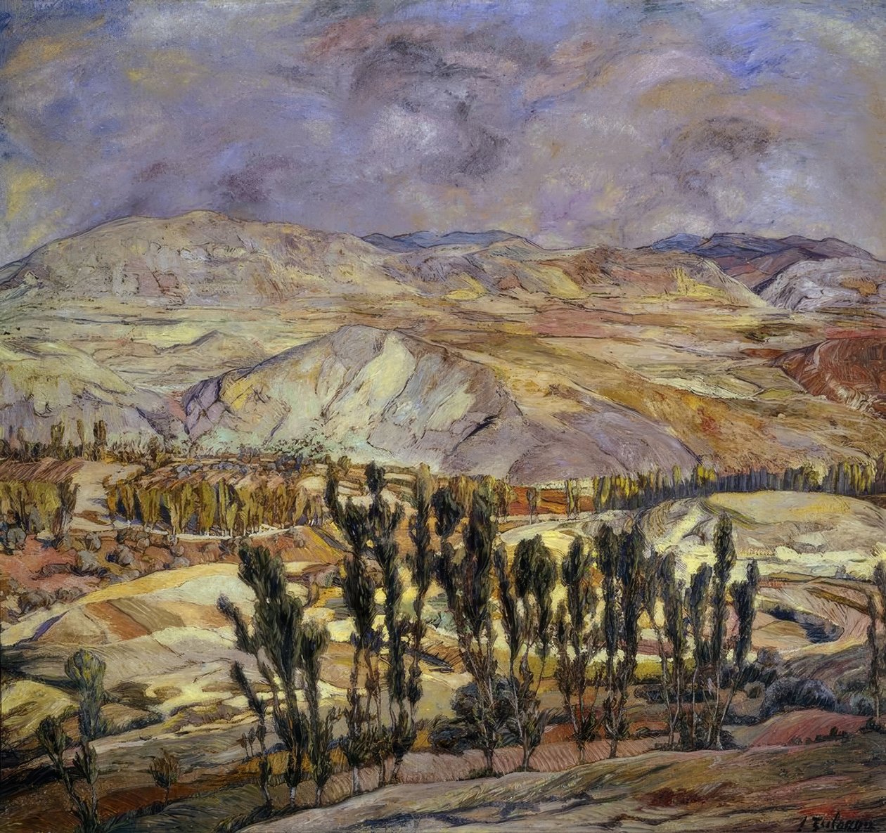 Paysage à Calatayud – 1930 - Ignacio Zuloaga y Zabaleta