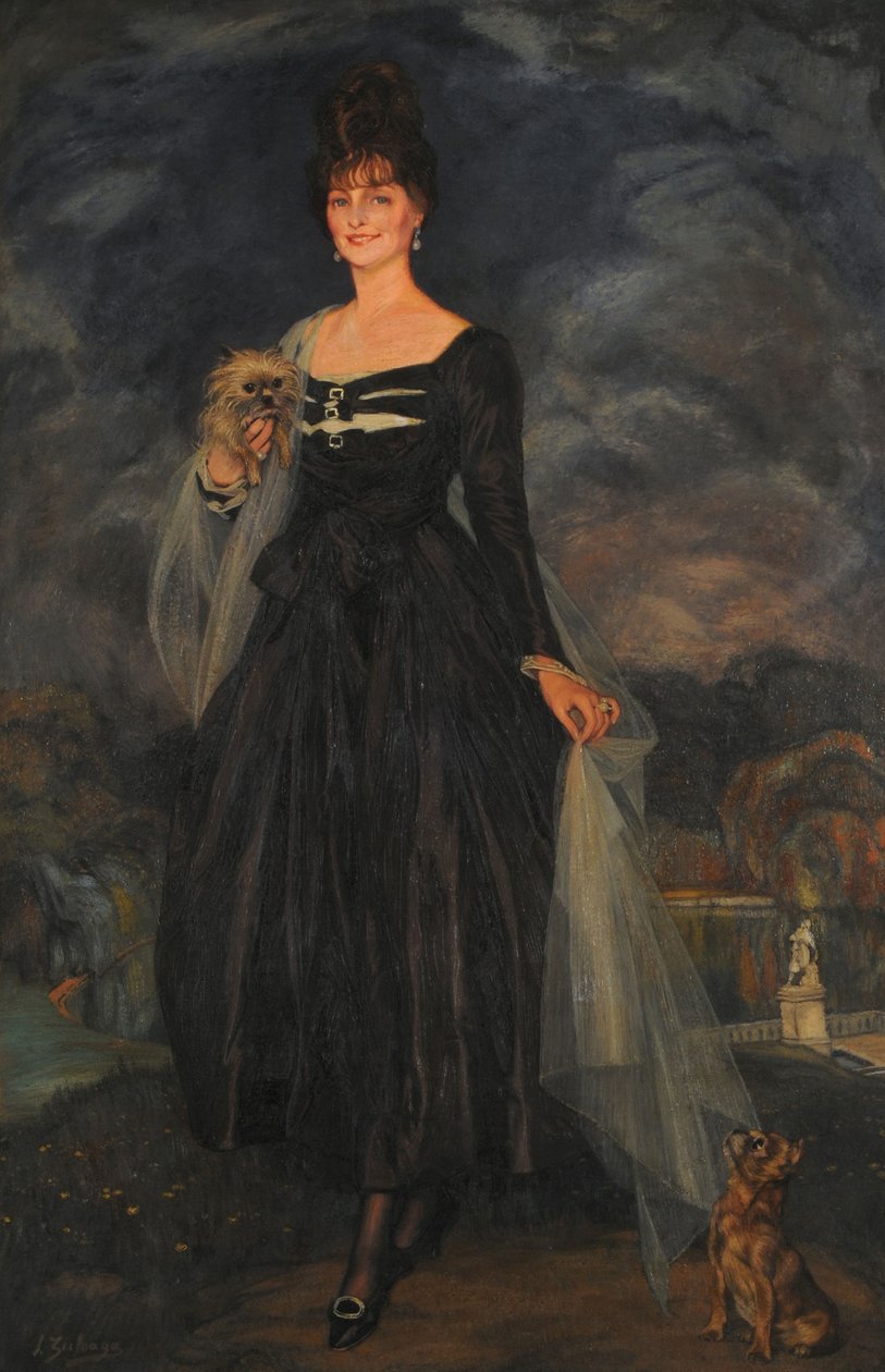 Portrait de señora S. W. de S. - Ignacio Zuloaga y Zabaleto