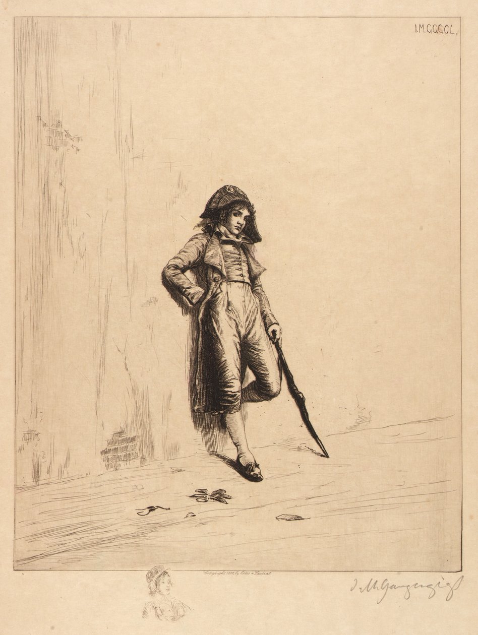 Le mocassin - Ignaz Marcel Gaugengigl