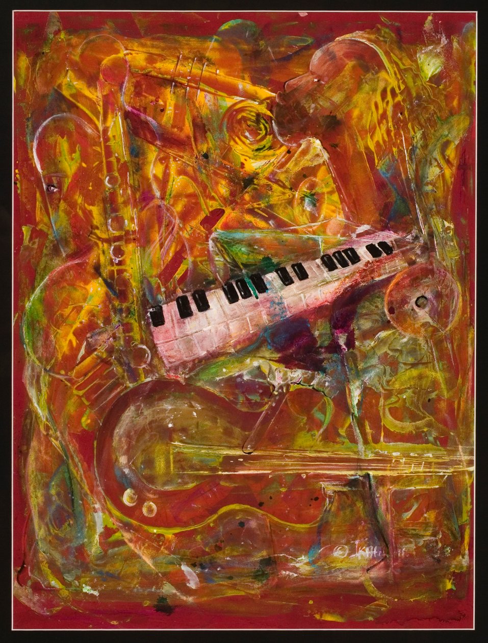 Symphonie en rouge - Ikahl Beckford