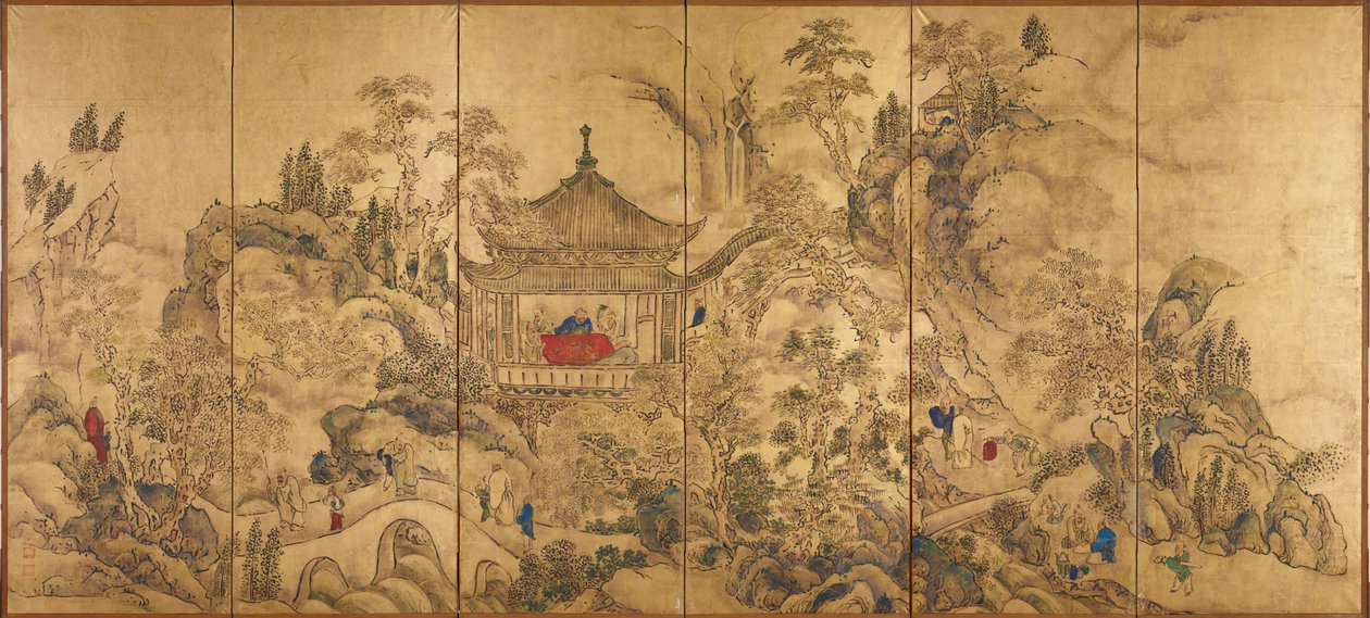 Roukaku Sansui Zu - Ike no Taiga
