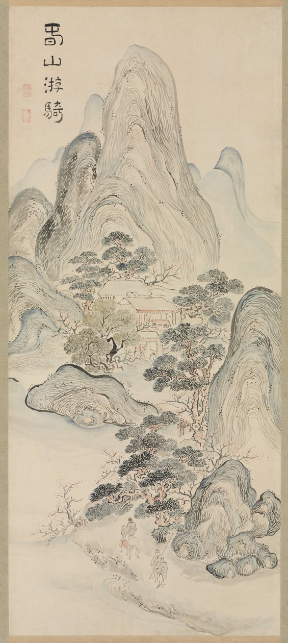 Paysage de printemps - Ike no Taiga