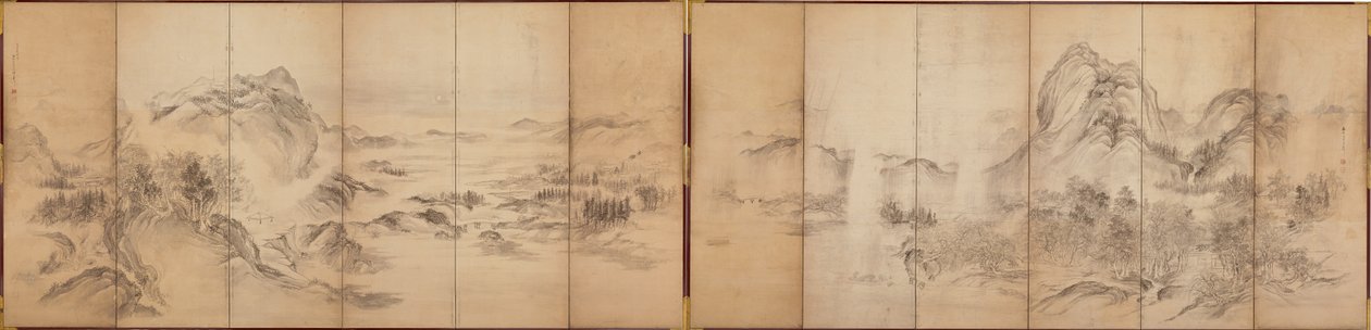 Vues de montagne, verso d