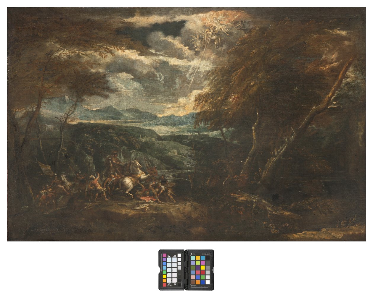 La Conversion de Saint Paul, 1710-20 - Ilario Giacinto Mercanti