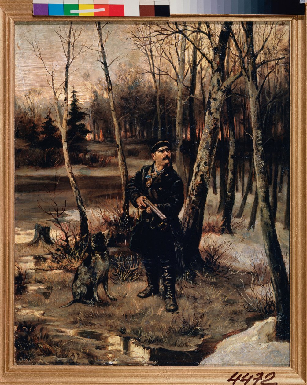 La chasse à la bécasse - Illarion Mikhailovich Pryanishnikov