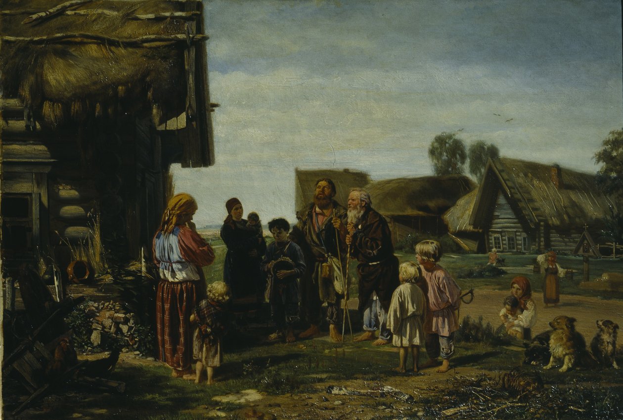 Les Pèlerins, 1870 - Illarion Mikhailovich Pryanishnikov
