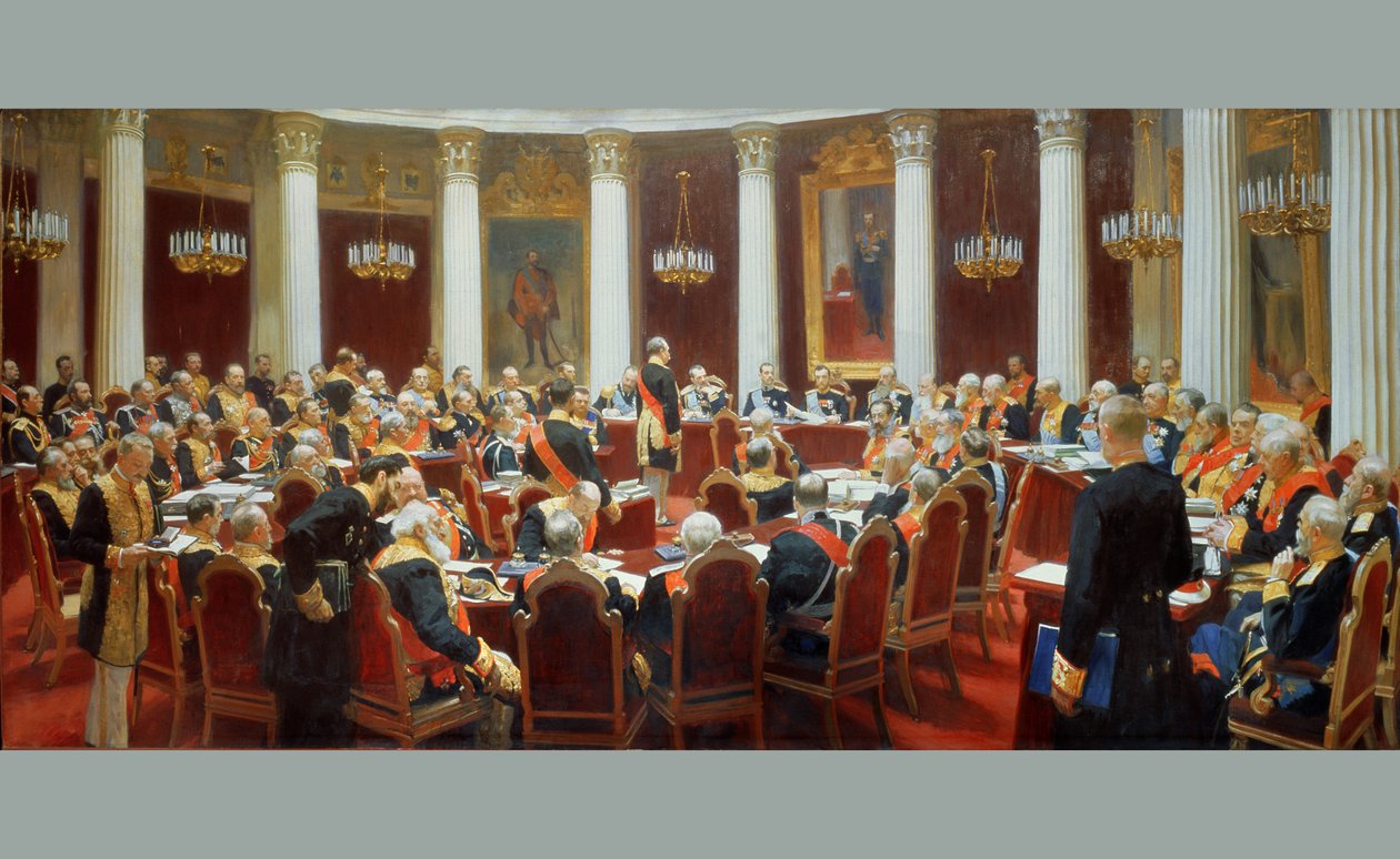 La Séance solennelle du Conseil d