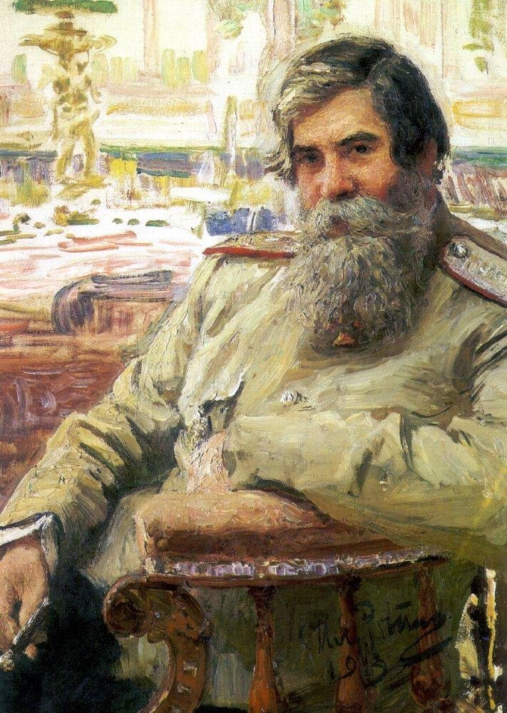 Portrait du neurophysiologiste et psychiatre Vladimir Mikhailovich Bekhterev - Ilya Efimovich Repin