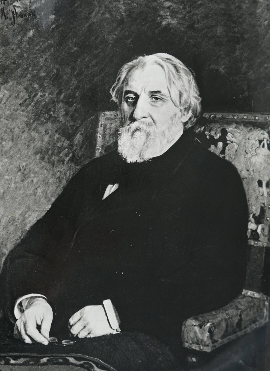 Ivan Sergeyevich Turgenev - Ilya Efimovich (after) Repin