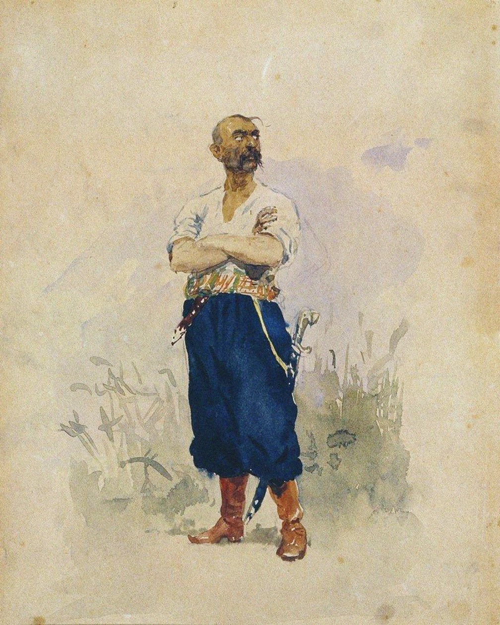 Un Zaporogue - Ilya Efimovich Repin