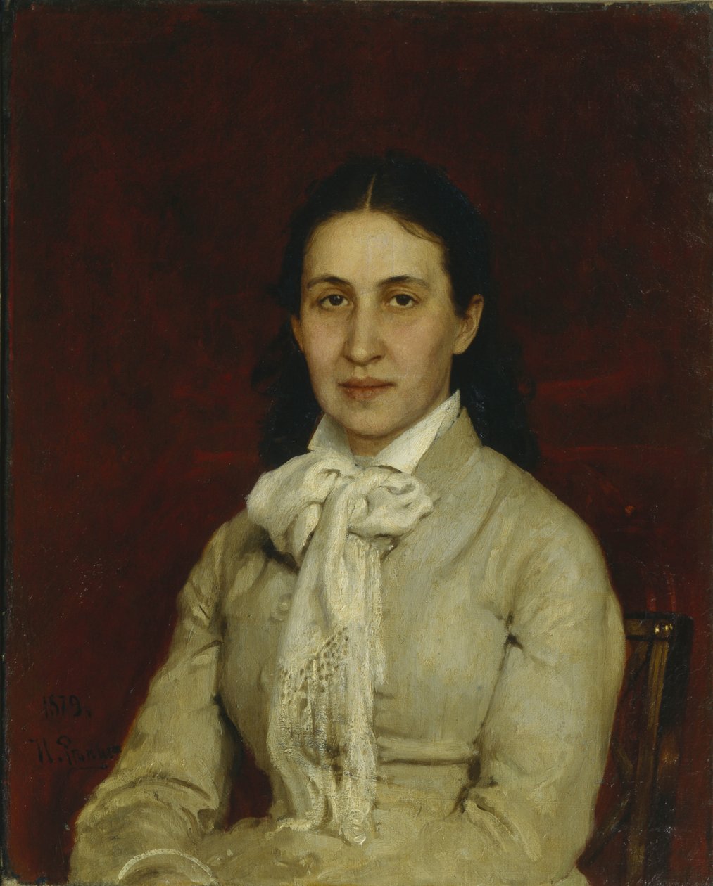 Portrait de Yelizaveta Grigoryevna Mamontova 1847-1908, 1878 - Ilya Efimovich Repin