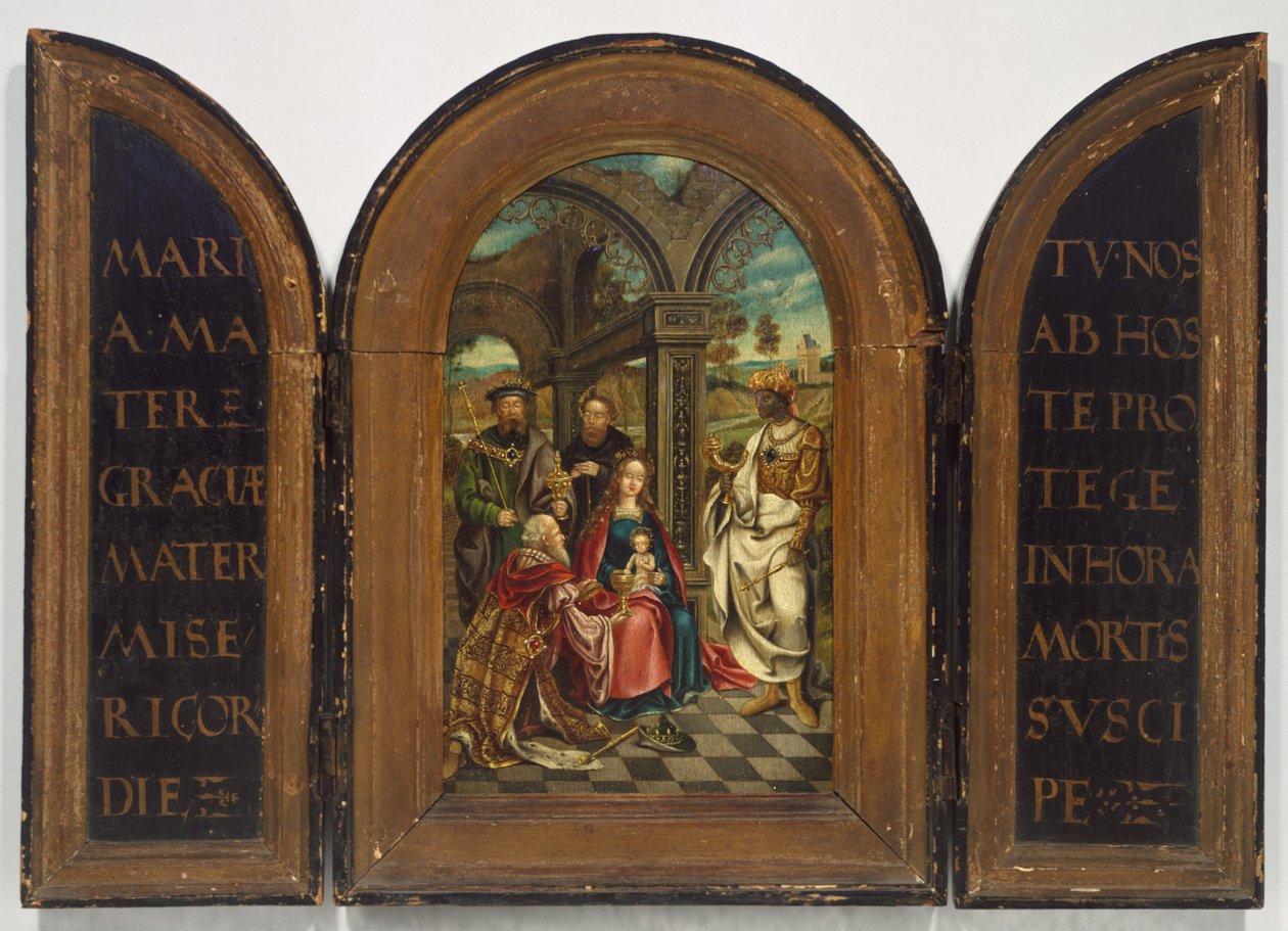 Adoration des Mages, probablement XVIIe siècle - Imitator of Netherlandish