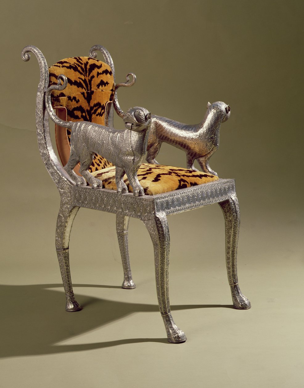 Fauteuil indien, XIXe siècle - Indian School