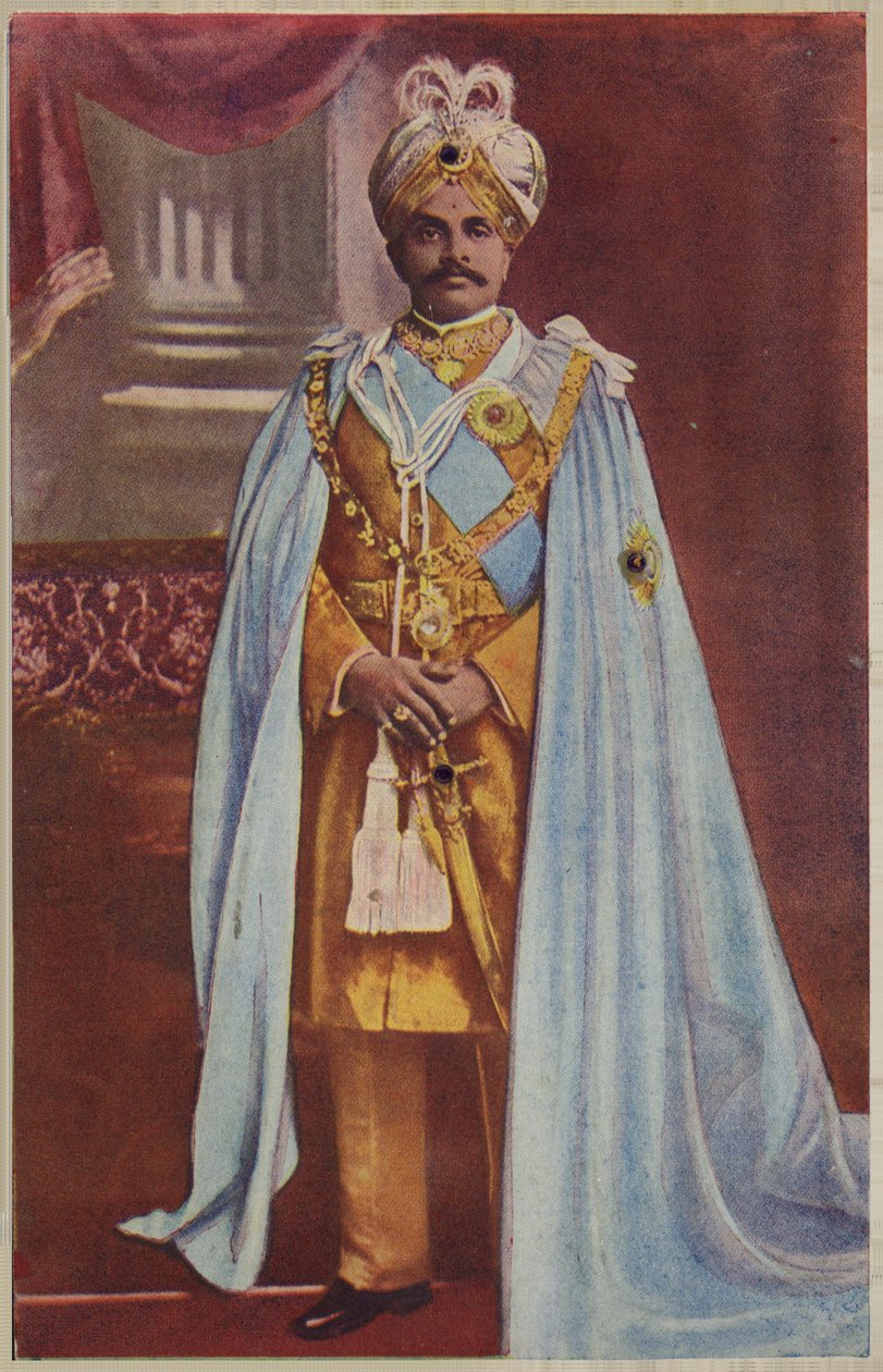 Sree Krishna Wadiyar Bahadur (photo en couleur) - Indian photographer