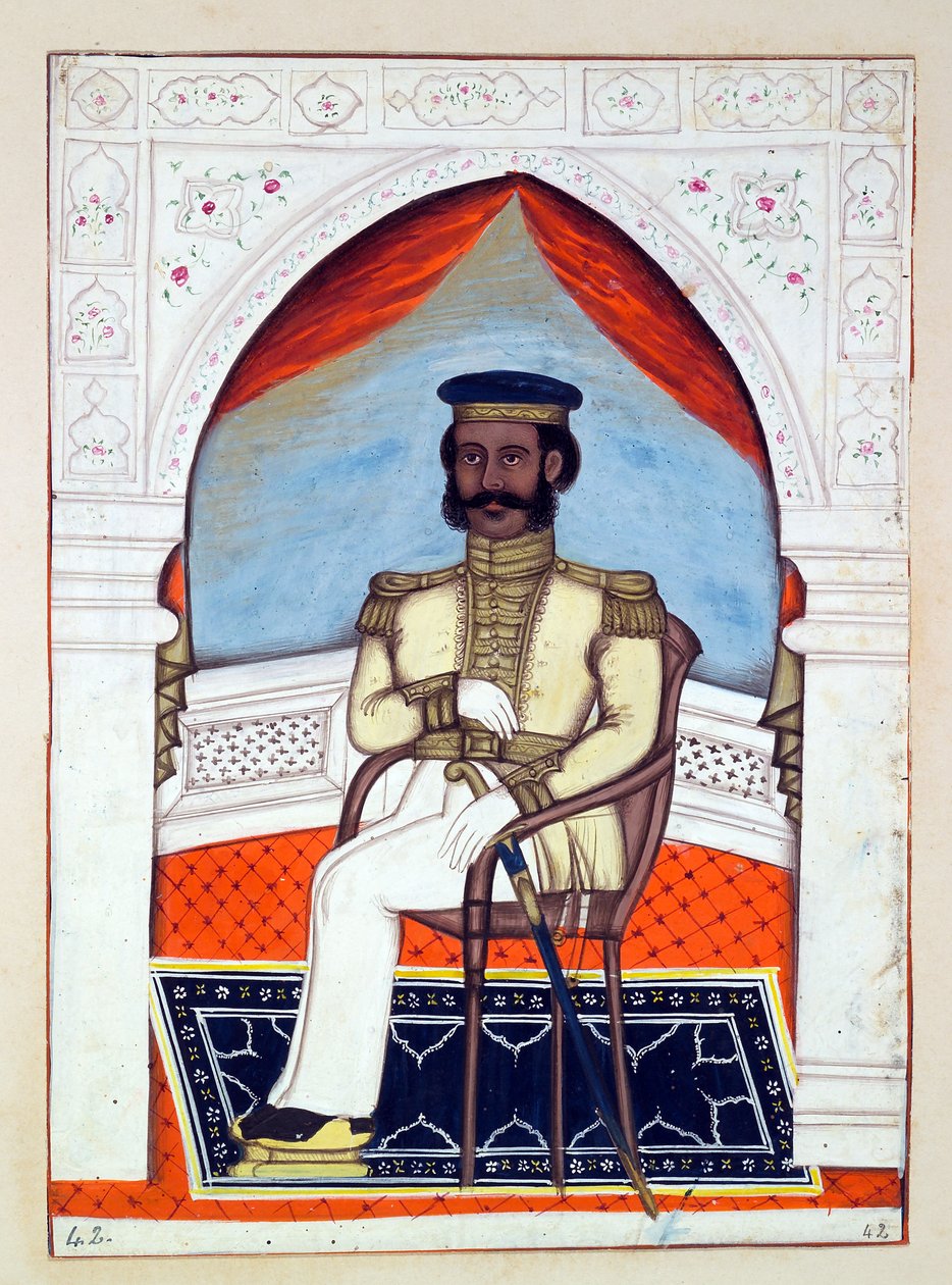 Colonel Dhunkal Singh, du Royaume du Pendjab, ses dirigeants et chefs, volume II - Indian School