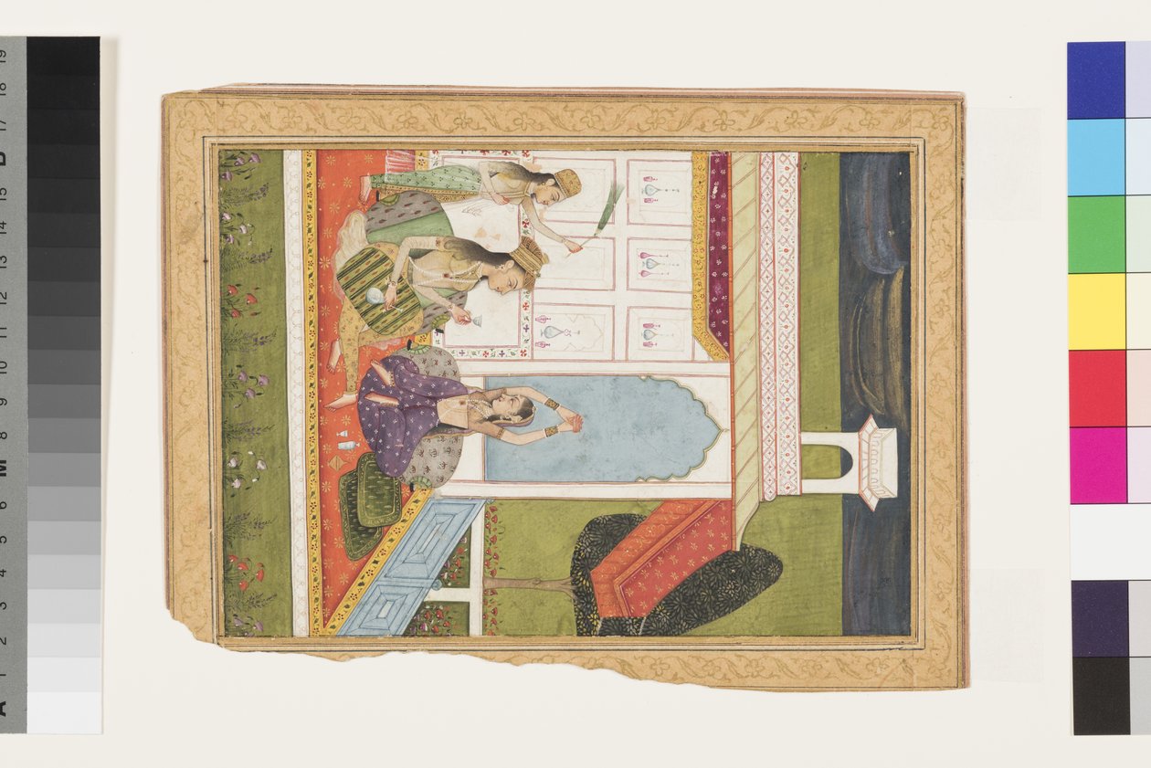 Desavarati Ragini de Dipak, début du XVIIIe siècle - Indian School