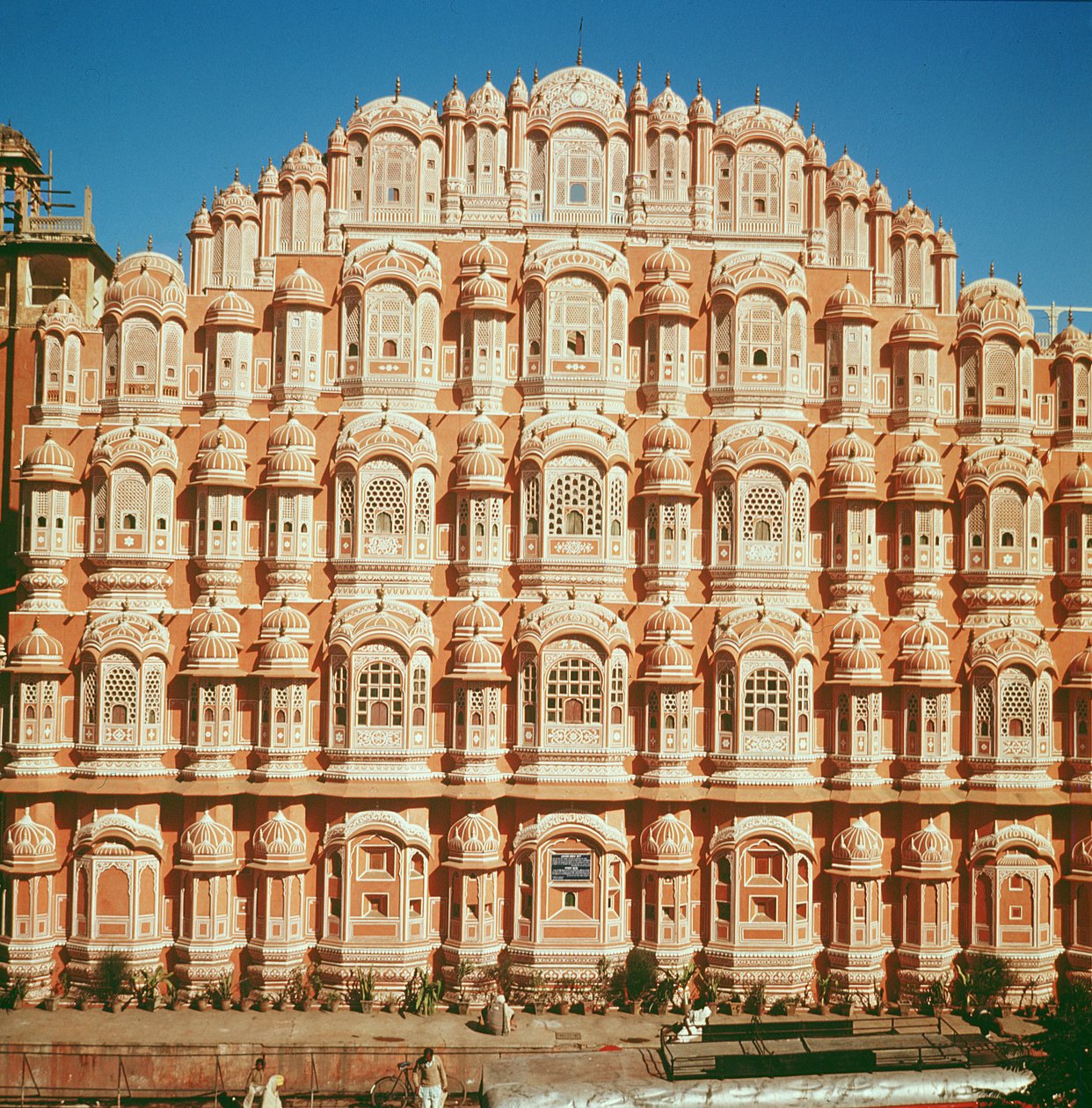 Hawa Mahal (Palais des Vents) construit en 1799 - Indian School