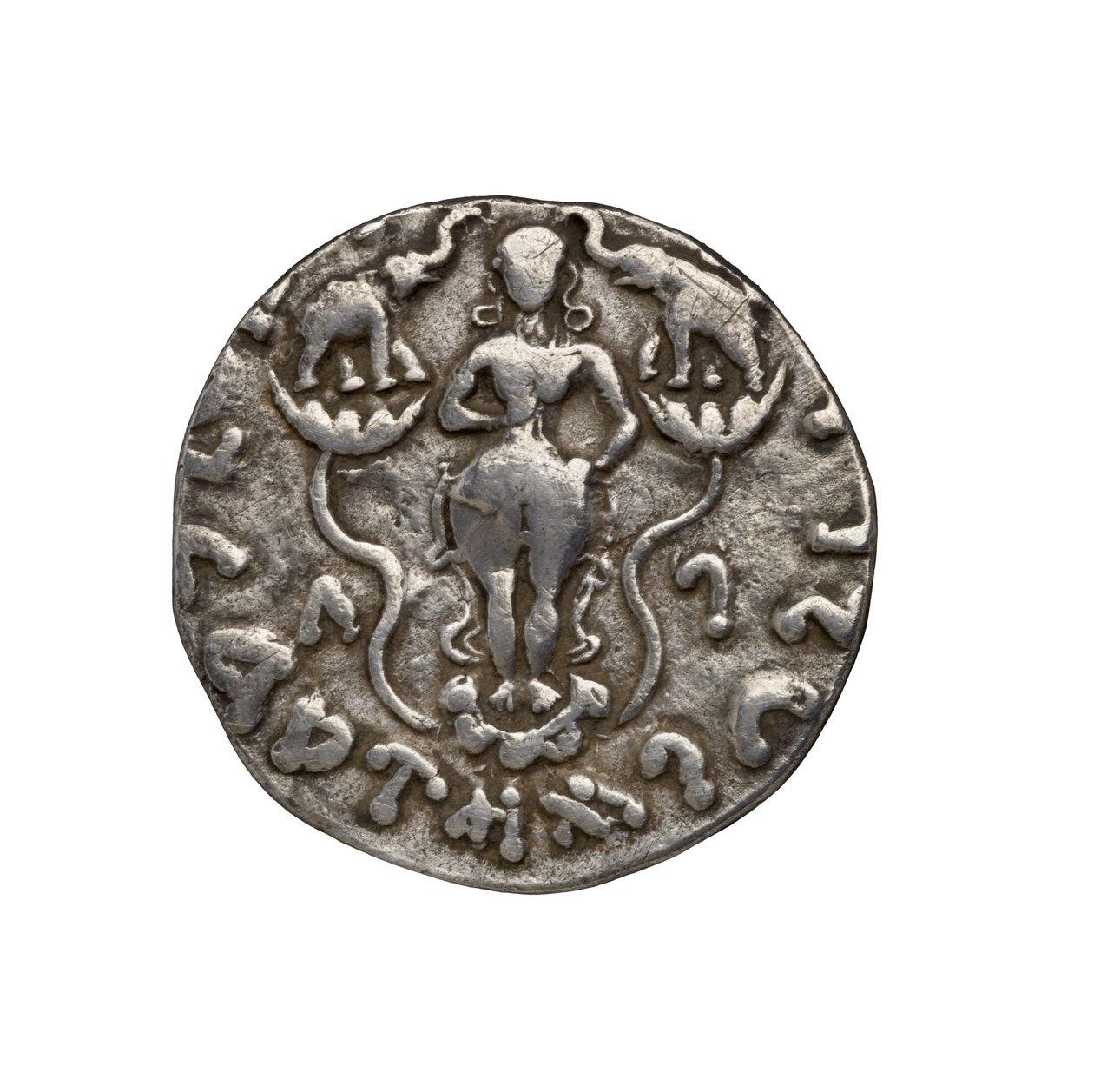Pièce de monnaie indo-scythe, 20 av. J.-C. - Indian School
