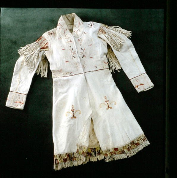 Manteau décoré de J.J. Audubon (1785-1851) - Indian School