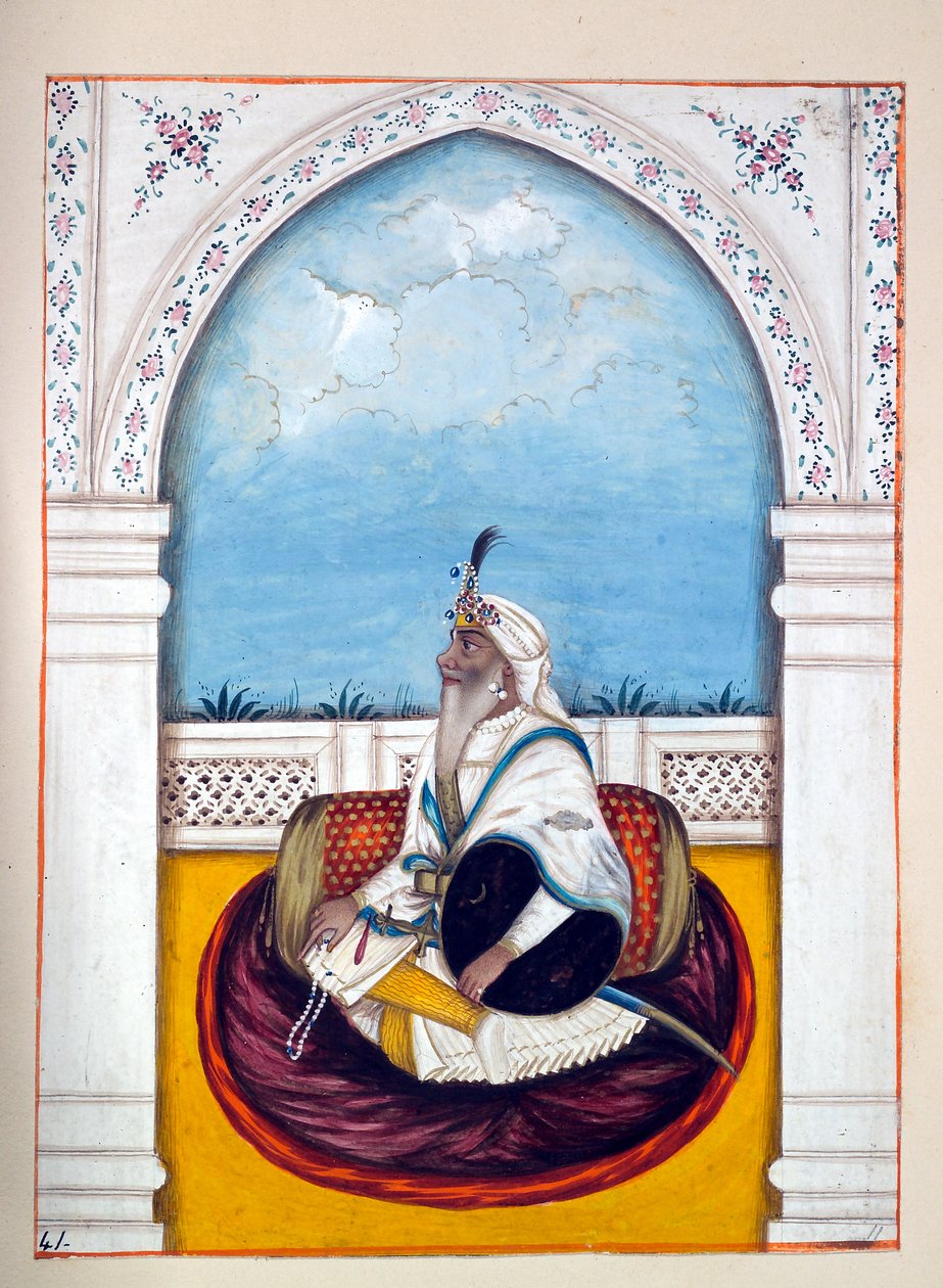 Jemadar Khushyal Singh, du Royaume du Pendjab, ses dirigeants et chefs, volume II - Indian School