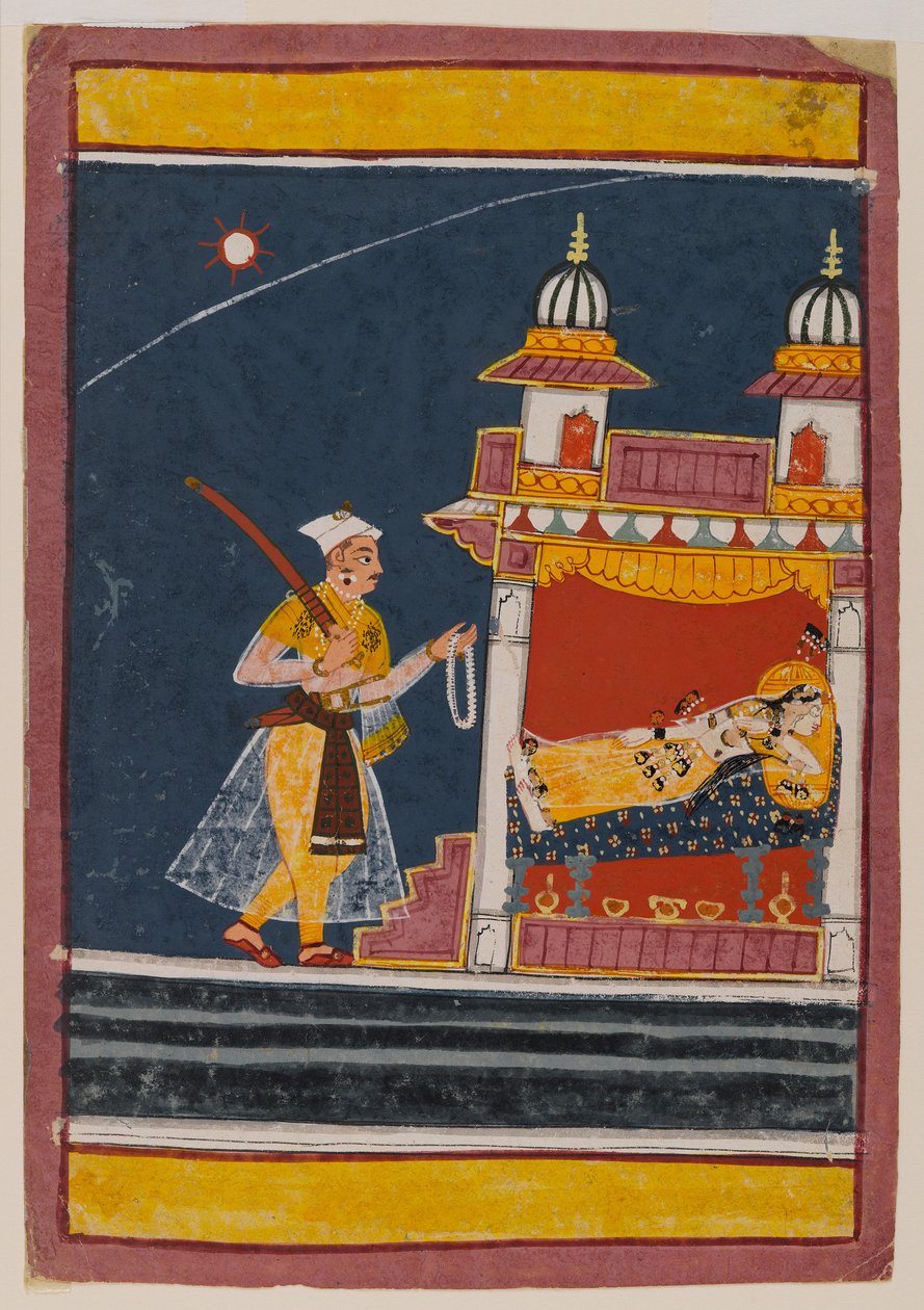 Lalita Ragini, c.1650 - Indian School