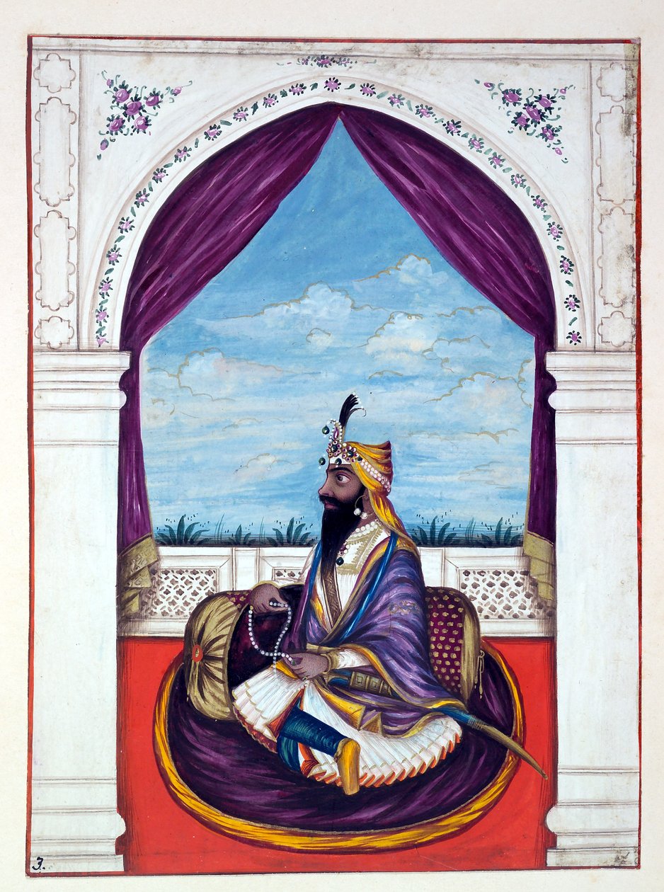Maharajah Karak Singh, du Royaume du Pendjab, ses dirigeants et chefs, volume I - Indian School