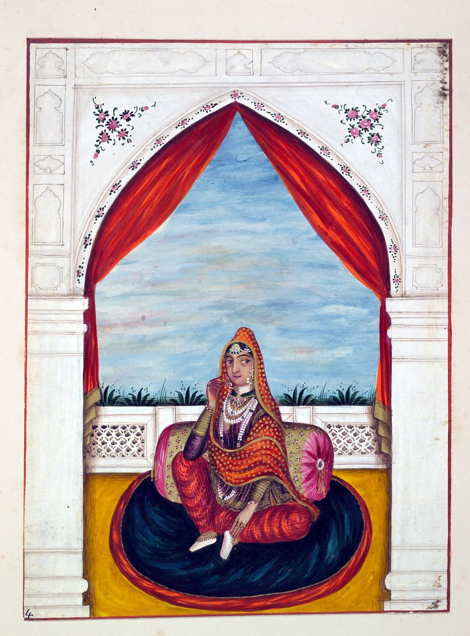 Maharani Chand Kaur, du Royaume du Pendjab, ses dirigeants et chefs, volume I - Indian School